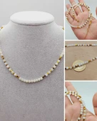 Epic Dream Serisi Ay Taşı 4mm Kolye (17230) - 1