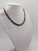 Lucid Dream Serisi Shungite (Şungit) Taşı 4mm Kolye (23170) thumbnail 9