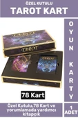 Premium Manevi Ruhsal Rehberlik Kader 78 Kartlı ÖZEL KUTULU Yorumlama Kitapçıklı TAROT KARTLARI thumbnail 1