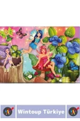 Premium Seri Eğlenceli El Göz Koordinasyon Beceri Geliştirici Çocuk 2X50 Parça PUZZLE PERİ DİYARI - 3