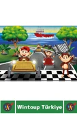 Premium Seri Eğlenceli El Göz Koordinasyon Beceri Geliştirici Çocuk 2x100 PUZZLE MAYMUN YARIŞI thumbnail 3