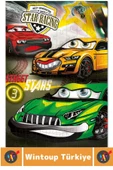 Premium Seri Eğlenceli El Göz Koordinasyon Beceri Geliştirici Çocuk 2x100 PUZZLE STAR RALLİ thumbnail 3