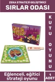 Özel Tasarım Eğlenceli Eğitici Zeka Strateji Becerisi Geliştirici Kutu Oyun Takımı SIRLAR ODASI thumbnail 1