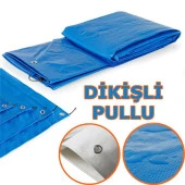 Ebatlı Su Geçirmez Pullu Çadır Branda Tente 5X5 m - 2