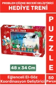 Premium Eğlenceli El Göz Koordinasyon Problem Çözme Beceri Geliştirici Çocuk PUZZLE HEDİYE TRENİ thumbnail 1