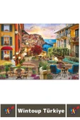 El Göz Koordinasyon Beceri Görsel Algı Geliştirici 1000 Parça Çocuk PUZZLE İTALYA'DA GÜN BATARKEN - 3