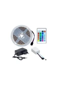 Animasyonlu Rgb Şerit Led Işık Aydınlatma Seti Tak Çalıştır Kumandalı Adaptörlü conti - 1