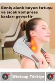 Ergonomik Kol Bacak Sırt Bel Boyun Isıtma Özellikli Kompakt Spor Fitness Kas Gevşetici Masaj Aleti - 2