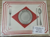 100 Adet Amerikan Servis Kağıdı Sunum Servis Kağıdı Büyük Boy 30x40 cm - 3