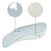 1.5 cm Erkek Gizli Topuk Yükseltici Boy Uzatıcı Ortopedik Tabanlık Köpük Ayakkabı Tabanlığı - 8