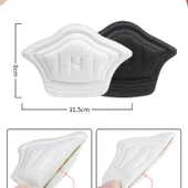 Unisex 5 mm Ayakkabı Bot Topuk Daraltma Vurma Önleyici Kumaş Topuk Koruyucu Ped Yastığı - 6