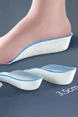 3.5 cm Kadın Gizli Topuk Yükseltici Boy Uzatıcı Ortopedik Tabanlık Köpük Ayakkabı Tabanlığı thumbnail 1
