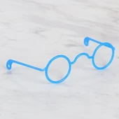Loren Plastik Amigurumi Gözlük Koyu Mavi thumbnail 1
