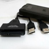 Sata Usb Kablo Çevirici Kutulu 2.5 inch Hdd Harddisk Dönüştürücü - 2