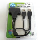 Sata Usb Kablo Çevirici Kutulu 2.5 inch Hdd Harddisk Dönüştürücü - 3