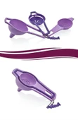 BUFFER® Pratik Yumurta Süzgeci Mini Süzgeç Huni Seti Hepsi Bir Arada - 5