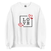 Love AŞK Sweatshirt - Sevgililer Günü Özel - 2