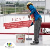 Pamukkale Hidra Elyaflı Likit Su Yalıtım Boyası 2.5 Lt Beyaz - 4