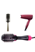 Yeni Nesil 4in1 Çok Fonksiyonlu Saç Kurutma Şekillendirici Düzleştirme Özellikli Hair Dryer & Styler - 3