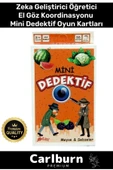 Özel Eğitici Zeka Geliştirici Öğretici Eğlence Aile 55 Parça Mini Dedektif Meyve&Sebzeler Oyun Kartı - 1