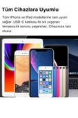 iPhone Tüm Serilere Uyumlu 20w Hızlı Şarj Aleti 7 8 X 11 12 13 14 15 16 İçin Type-C Girişli Adaptör - 2