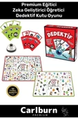 Premium Eğitici Zeka Geliştirici Öğretici Eğlence Aile Etkinlik Dedektif Kutu Oyunu - 1