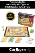 Premium Eğitici Zeka Geliştirici Öğretici Eğlence Aile Etkinlik Arkadaş Anlat Bakalım Kutu Oyunu - 1