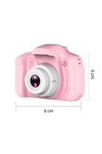 Yeni Nesil Çocuk Dijital Mini Fotoğraf Video Makine Erkek Kız Çocuklar 1080p HD Ekran Kamera Selfie - 5