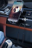 BUFFER® Araba için Bluetooth Aux Alıcısı Wireless Araç Kiti - 7