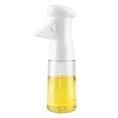 BUFFER®  Çok Amaçlı Cam Şişe Püskürtmeli Dağıtıcı Yağdanlık Limonluk Sirke Sosluk Spreyi Beyaz - 1