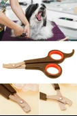 Buffer Küçük Çelik Uçlu Kedi Köpek Evcil Hayvan Tırnak Makası Pati Bakım Aleti Ergonomik Kaymaz Sap - 6