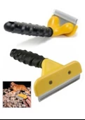 BUFFER® 10 cm Kedi Köpek Tarağı Fırçası Tüy Alıcı Toplayıcı Tarak Fırça - 5