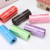 BUFFER® 4lü Evcil Hayvanlar Için Pati Desenli Kedi Köpek Kaka Poşeti Torbası - 3