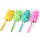 BUFFER® Teleskopik Mikrofiber Pratik Uzayabilen Toz Alma Fırçası Aparatı - 1