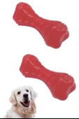 BUFFER® Köpekler İçin Diş Kaşıma Oyuncağı Tırtıklı Yapıda Plastik Dumbell - 7