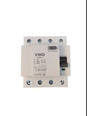 VİKO 4x30A 30mA 6kA Ac Tip Üç Faz Trifaze Kaçak Akım Koruma Rolesi (380 volt Sanayi Tip) - 1
