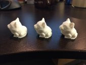 Kedi Toad Organik Plastikten Dekoratif Süs Biblo Aksesuar - 3