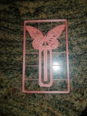 Kelebek Şeklinde Kitap Ayracı Bookmark Süslü Dekoratif - 4