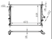 MOTOR SU RADYATORU TRANSIT V347 2.2TDCI 2.4TDCI 06 14 - 1