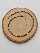 Epic Dream Serisi Afrika Turkuazı Taşı 4mm Kolye (45202) thumbnail 4