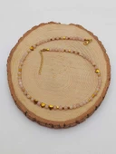 Epic Dream Serisi Çilek Kuvars Taşı 4mm Kolye (45210) - 4