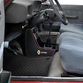 Renault 12 Toros Nakış İşlemeli Araç Oto Halı Paspas - 3