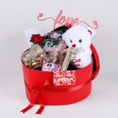 Ayyıldız Kalpli Hediye Sepeti - 1