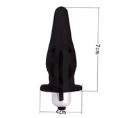 Backpart Titreşimli Anal Plug - 4