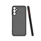 Samsung Galaxy S24 FE Kılıf Mat Kamera Korumalı Renkli Tuşlu Sert Silikon Hux Kapak thumbnail 3