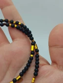 Epic Dream Serisi Onix (Oniks) Taşı Mat 4mm Kolye (5330) thumbnail 8