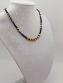 Epic Dream Serisi Onix (Oniks) Taşı Mat 4mm Kolye (5330) thumbnail 10