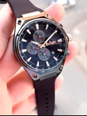 Lee Cooper Silikon Kordon İç Fonksiyonları Aktif 5 Atm Suya Dayanıklı Erkek Kol Saati ELC08063.061 thumbnail 5