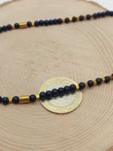 Epic Dream Serisi Onix (Oniks) Taşı Mat 4mm Kolye (5330) thumbnail 6