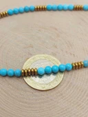 Epic Dream Serisi Turkuaz Taşı 4mm Kolye (54352) thumbnail 6